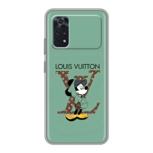 Чехлы Луи Витон для Xiaomi POCO M4 Pro 4G (AlphaPrint - LOUIS VUITTON) (Микки Маус LV)