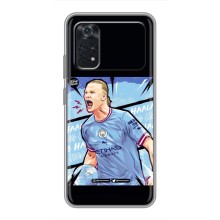 Чохли з футболістом Ерлінг Холанд для Xiaomi POCO M4 Pro 4G (AlphaPrint) (гол Ерлінг Холанд)