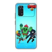 Чехлы Brawl Stars для Xiaomi POCO M4 Pro 4G (AlphaPrint)