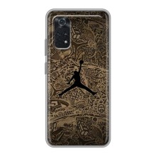 Чохли для Xiaomi POCO M4 Pro 4G - з картинкою JORDAN (AlphaPrint) (Logo Jordan)