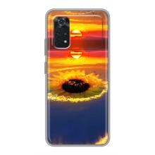 Чехлы с картинкой Подсолнухов для Поко М4 про (4G) – Небо подсолнух