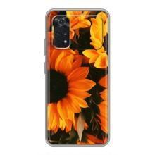 Чехлы с картинкой Подсолнухов для Поко М4 про (4G) – подсолнухи