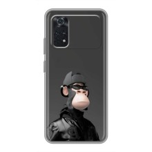 Чохли з Мавпами NFT для Xiaomi POCO M4 Pro 4G (AlphaPrint) (стильна мавпа NFT)