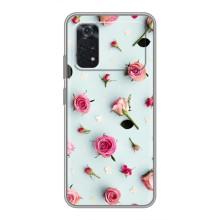 Чехлы с принтом Розочки для Xiaomi POCO M4 Pro 4G – Разные цветы