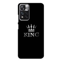 Чехол (Корона на чёрном фоне) для Поко М4 про (4G) (KING)
