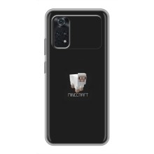 Чохол Майнкрафт на Xiaomi POCO M4 Pro 4G (AlphaPrint) Minecraft (Овечка Майнкрафт)