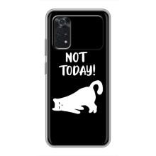 Бампер з зображенням Котиків для Поко М4 про (4G) – Not Today