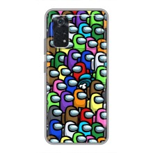 Чохли Амонг Ас для Xiaomi POCO M4 Pro 4G (AlphaPrint) (Убитий)