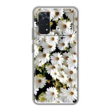Чохол з ромашками на Xiaomi POCO M4 Pro 4G – Рамка в ромашках