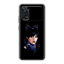 Чохли Венсдей на Xiaomi POCO M4 Pro 4G Уенсдей (AlphaPrint) (серйозна Венздей)
