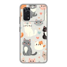 Чохол з малюнком кіт на Xiaomi POCO M4 Pro 4G (Колаж котів)