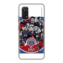Чехол с картинкой ФК ПСЖ на Поко М4 Про 4G – Игроки ПСЖ