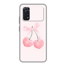 Чохол з розовим принтом для Xiaomi POCO M4 Pro 4G (Рожеві вишні)