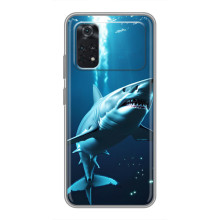 Чехол с картинкой «Хищники» для Xiaomi POCO M4 Pro 4G – Акула