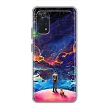 Космічні Чохли для Ксіаомі ПОКО M4 Про 4G (VPrint) (Вид Галактики)