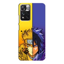 Купить Чехлы на телефон с принтом Anime для Поко М4 про (4G) (Naruto Vs Sasuke)