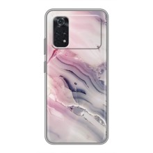 Мраморний чехол на Xiaomi POCO M4 Pro 4G (VPrint) (Пурпурний Мрамор)
