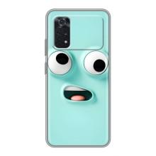 Силиконовые Чехлы (смешные стикеры) для Xiaomi POCO M4 Pro 4G – мордочка