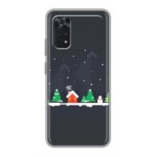 Силіконовий бампер на різдво для Xiaomi POCO M4 Pro 4G – Місто зимове