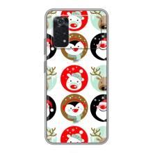 Силіконовий бампер на різдво для Xiaomi POCO M4 Pro 4G – Різдвяний принт