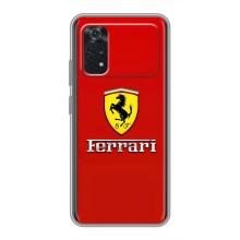 Силіконовий бампер з картинкою машини на Xiaomi POCO M4 Pro 4G (Ferrari Logo)