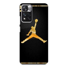 Силиконовый Чехол Nike Air Jordan на Поко М4 про (4G) (Джордан 23)