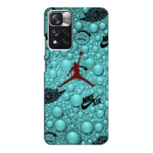 Силиконовый Чехол Nike Air Jordan на Поко М4 про (4G) – Джордан Найк