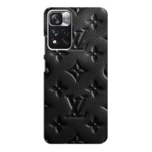Текстурный Чехол Louis Vuitton для Поко М4 про (4G) (Черный ЛВ)