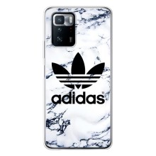 Чехлы Адидас для Xiaomi POCO X3 GT (AlphaPrint) (Адидас на мраморе)
