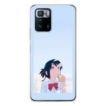 Чехол с персонажами АНИМЕ на Xiaomi POCO X3 GT – Мицуха