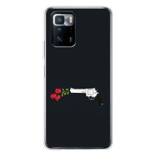 Чехлы (ART) Цветы на Xiaomi POCO X3 GT (VPrint) (Неожиданные цветы)