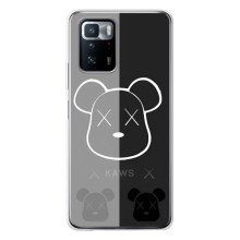 Чехлы для Xiaomi POCO X3 GT - Bearbrick Louis Vuitton (PREMIUMPrint) (БеарБрик глаза)