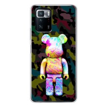 Чехлы для Xiaomi POCO X3 GT - Bearbrick Louis Vuitton (PREMIUMPrint) (Яркий Bearbrick)