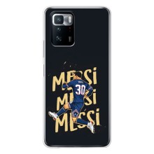 Чехлы для Xiaomi POCO X3 GT (Leo чемпион) (AlphaPrint) (Messi ПСЖ)