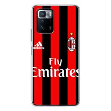Чехлы для Xiaomi POCO X3 GT (VPrint) - Футбольные клубы (Milan)