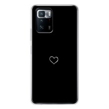 Чехлы для любимой на Поко X3 GT (VPrint) (Маленькое сердечко)