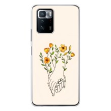 Чехлы для любимой на Поко X3 GT (VPrint) (Руки любви)