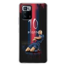 Чехол (TPU) с Футболистом на Xiaomi POCO X3 GT – MBAPPE 10
