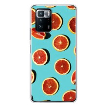 Чехлы с Фруктами для Xiaomi POCO X3 GT (VPrint) (Грейпфрут)