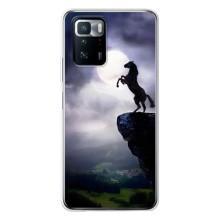 Чехлы с изображением разных животных для Xiaomi POCO X3 GT (Лошадь)