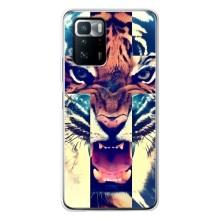 Чехлы с изображением разных животных для Xiaomi POCO X3 GT (Яркий Тигр)