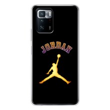 Чехлы для Xiaomi POCO X3 GT - с картинкой JORDAN (AlphaPrint) (Jordan Gold)