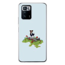 Чехлы с картинкой собаки Патрон для Xiaomi POCO X3 GT (AlphaPrint) (Сапер Пес)
