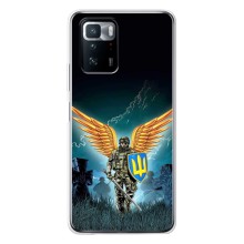 Чехлы с картинкой ЗСУ для Xiaomi POCO X3 GT (AlphaPrint) (Солдат ЗСУ)