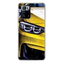 Чохли з Машинами на Сяомі POKO X3 GT (VPrint) (Жовта машина)