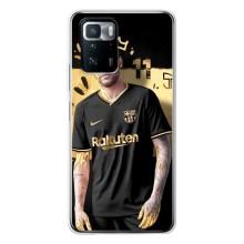 Силиконовый Чехол Xiaomi POCO X3 GT – Gold Neymar