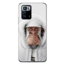 Чехлы с Обезьянами NFT для Xiaomi POCO X3 GT (AlphaPrint) (обезьяна NFT в тату)