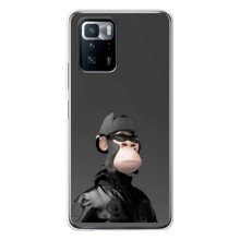 Чехлы с Обезьянами NFT для Xiaomi POCO X3 GT (AlphaPrint) (стильная обезьяна NFT)