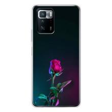Чехлы с принтом Розочки для Xiaomi POCO X3 GT – Ночная роза