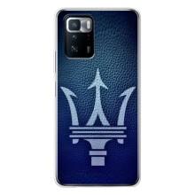 Чехлы с тематикой "Крутые машины" на Xiaomi POCO X3 GT – Лого Maserati